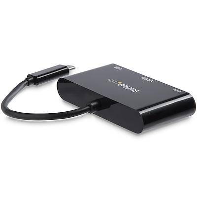 StarTech USB-C VGA Multiport Adapter - USB 3.0 Port - 60W PD CDP2VGAUACP - Buy Singapore