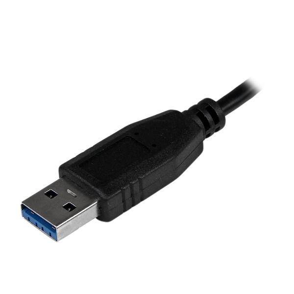 Startech USB to 4 USB 3.0 Hub with Built-in Cable ST4300MINU3B (2 years Local Warranty in Singapore) - Buy Singapore