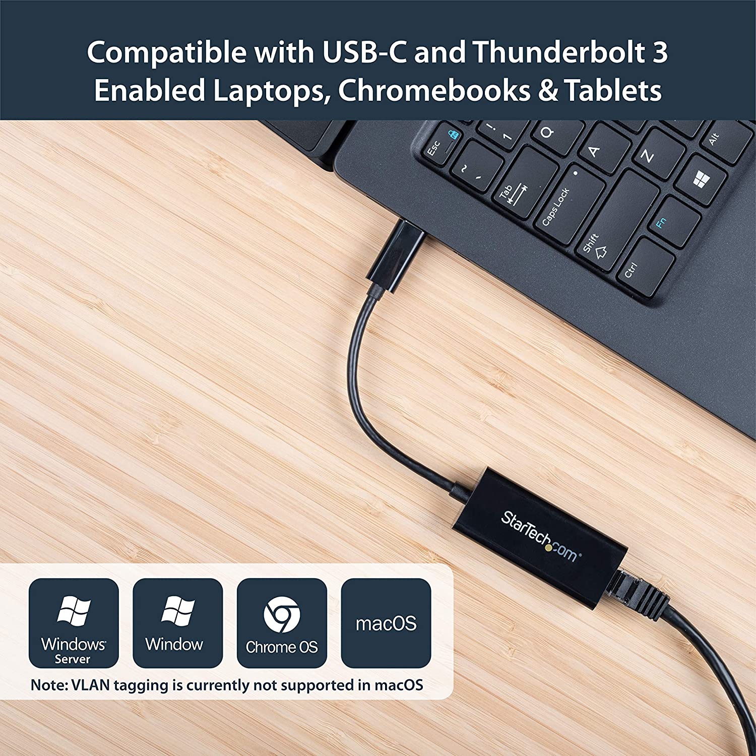 StarTech USB TYPE-C TO GIGABIT ETHERNET NETWORK ADAPTER(US1GC301AU) - Win-Pro Consultancy Pte Ltd