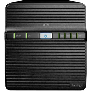 Synology DS420j 4Bay 1.4 GHZ QC 1GB DDR4 1x GBE 2x USB 3.0 - Win-Pro Consultancy Pte Ltd