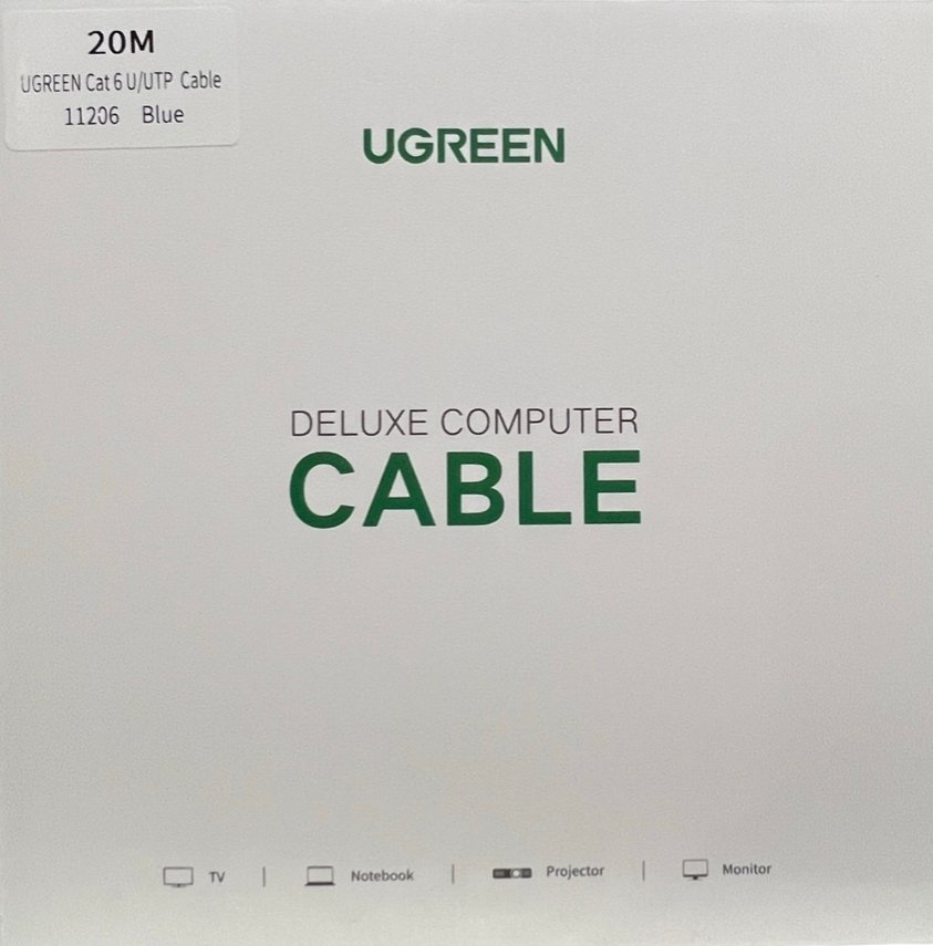 Ugreen 20m CAT6 RJ45 Ethernet Network Patch Cable 11206 - Win-Pro Consultancy Pte Ltd