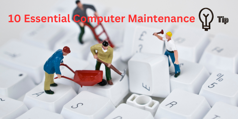 10 Essential Computer Maintenance Tips | Win-Pro Singapore
