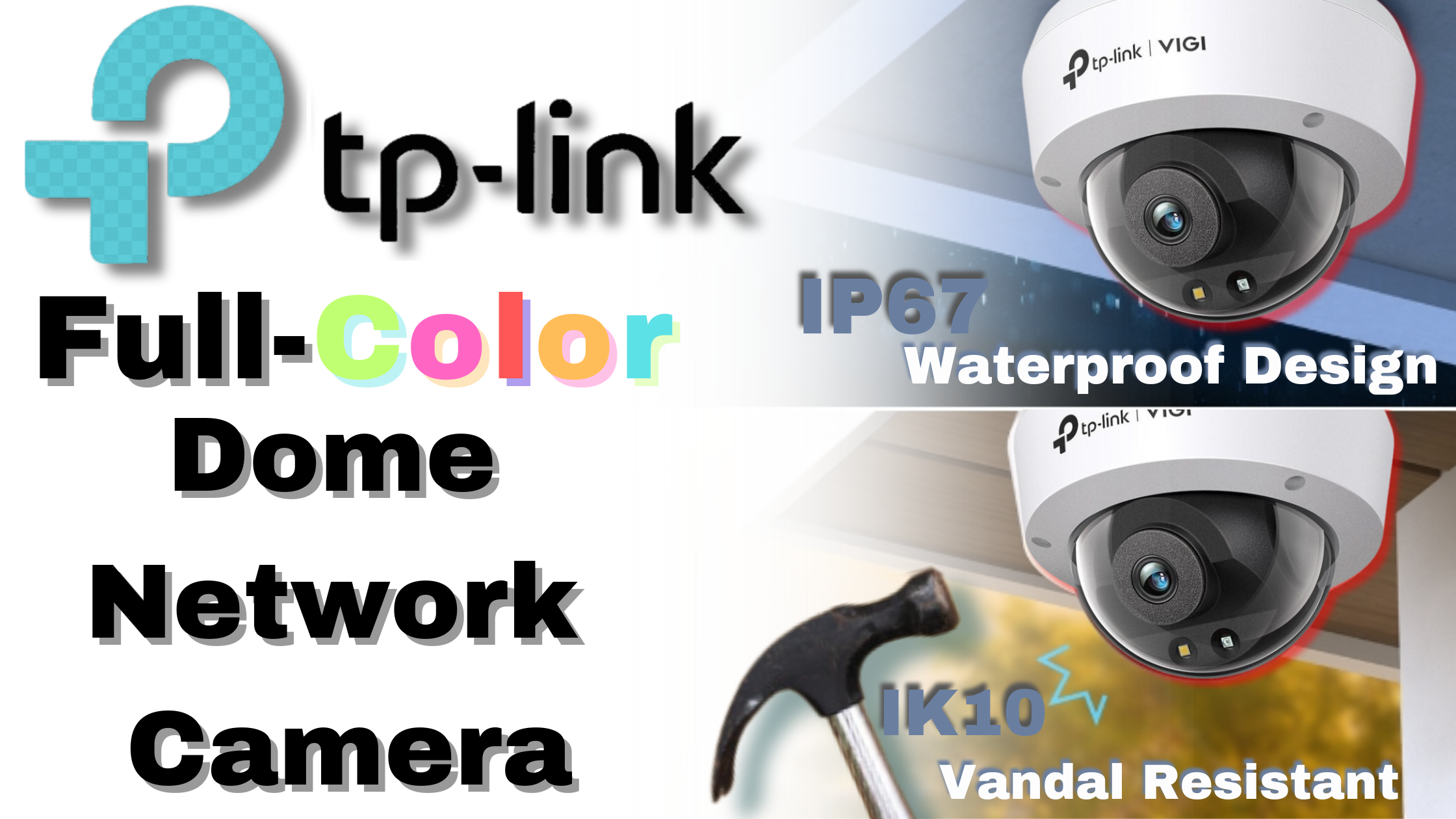 Upgrade Your Surveillance with the TP-LINK VIGI Full-Color Dome Network Cameras