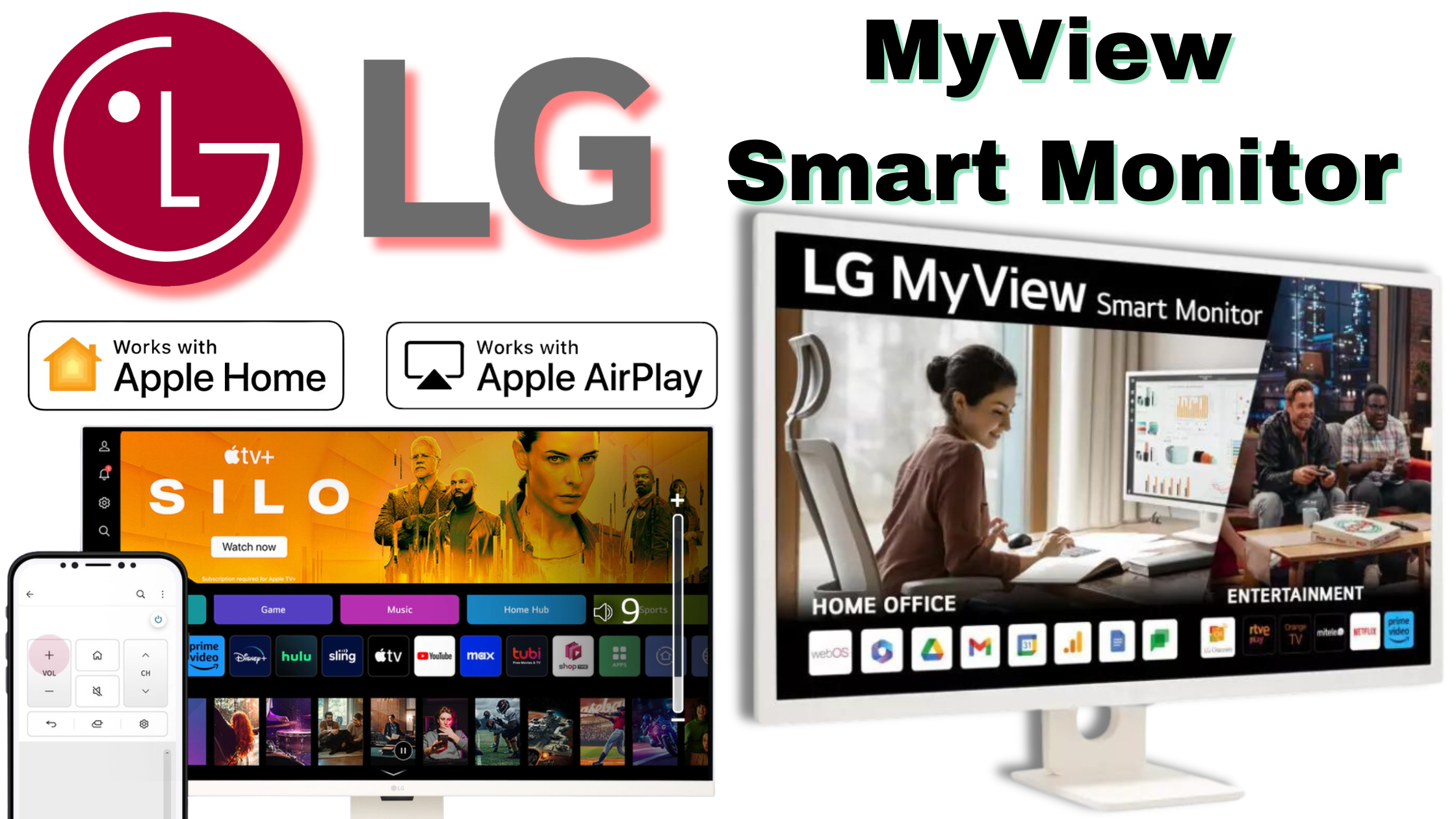 Unlock Your Productivity and Entertainment with LG MyView Smart Monitors