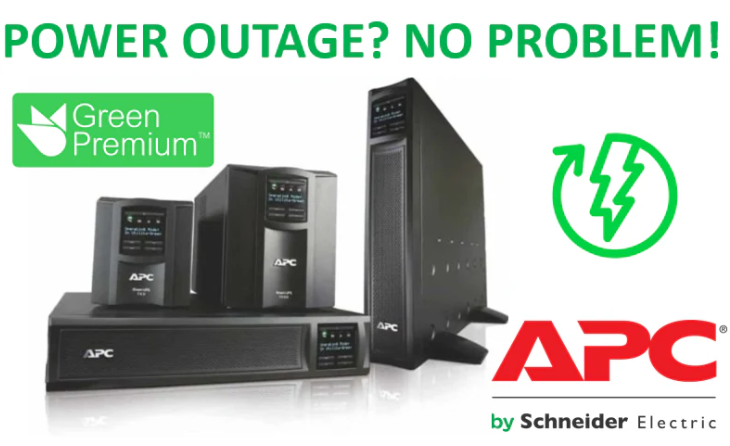 Power Up Your Business with APC UPS – Reliable Protection for Your IT Equipment!