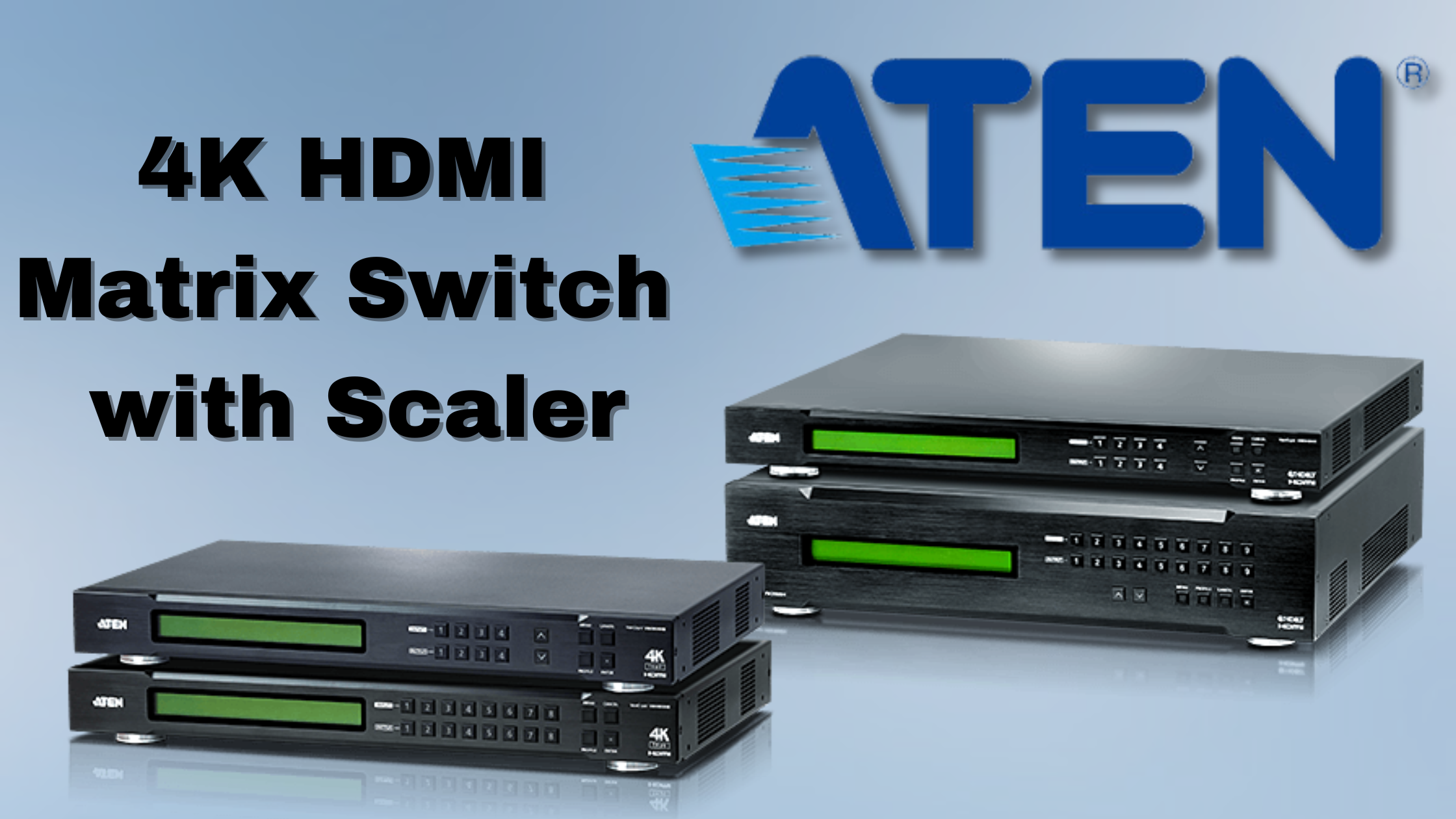 Unleash the Power of Your Displays: A Guide to the Aten 4K HDMI Matrix Switch with Scaler