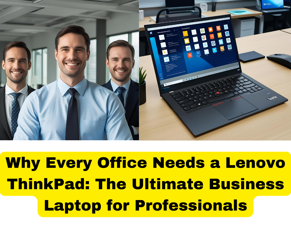 Why Every Office Needs a Lenovo ThinkPad: The Ultimate Business Laptop for Professionals