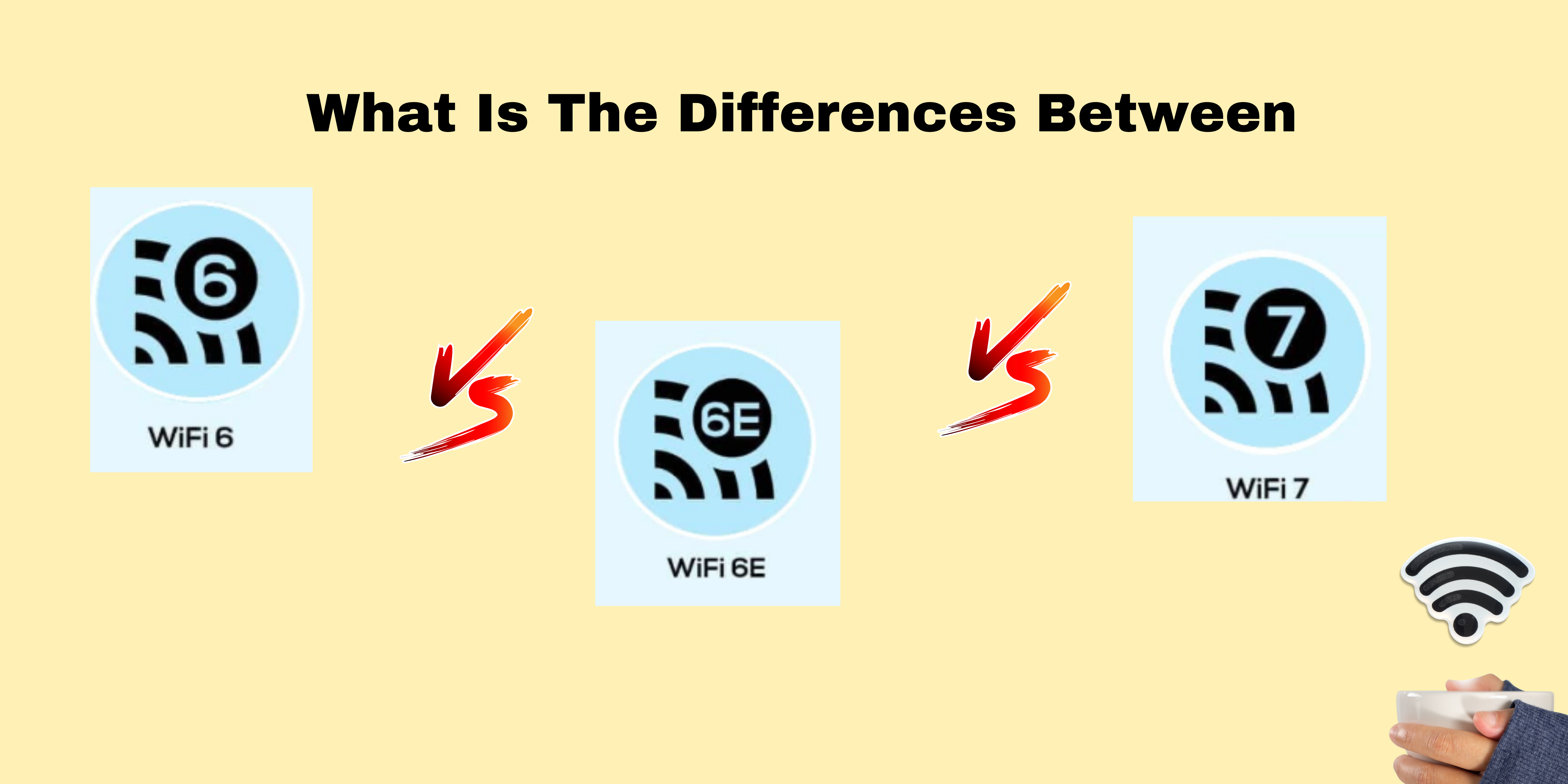 Differences Between Wi-Fi 6, Wi-Fi 6E, and Wi-Fi 7