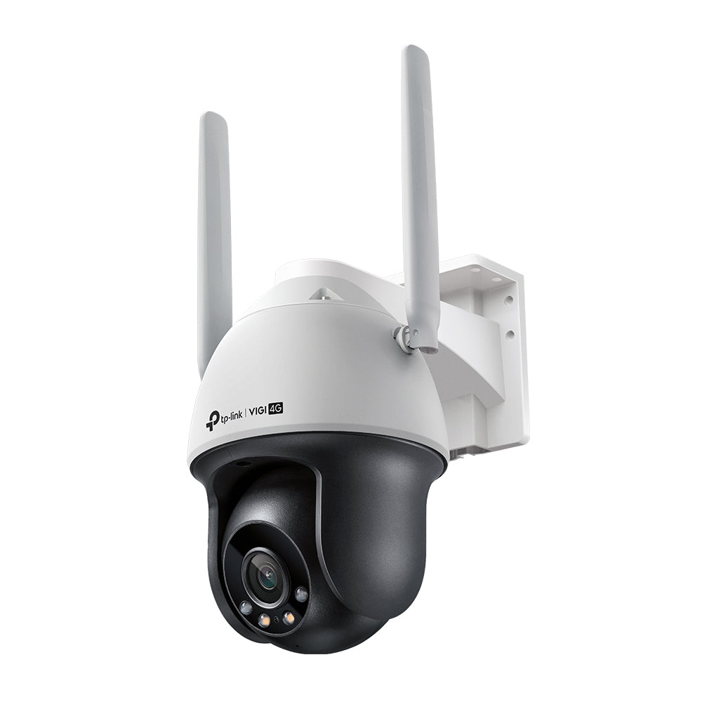 TP-LINK VIGI 4MP Outdoor Full-Color 4GPan Tilt Network Camera - VIGI C540-4G (3 Years Manufacture Local Warranty In Singapore)