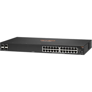Hewlett Packard Enterprise Aruba 6100 24G 4SFP+ Switch (JL678A) (Lifetime Warranty)