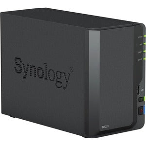 Synology DS223 2Bay 1.7 GHZ QC 2GB DDR 4 1 x GBE 3x USB 3.2 (2 Years Manufacture Local Warranty In Singapore)