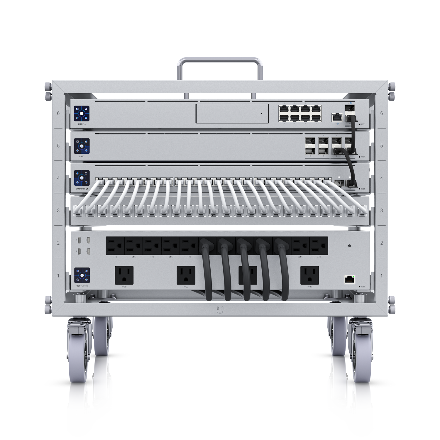 Ubiquiti Toolless Mini Rack U-Rack-6U-TL - product image 1