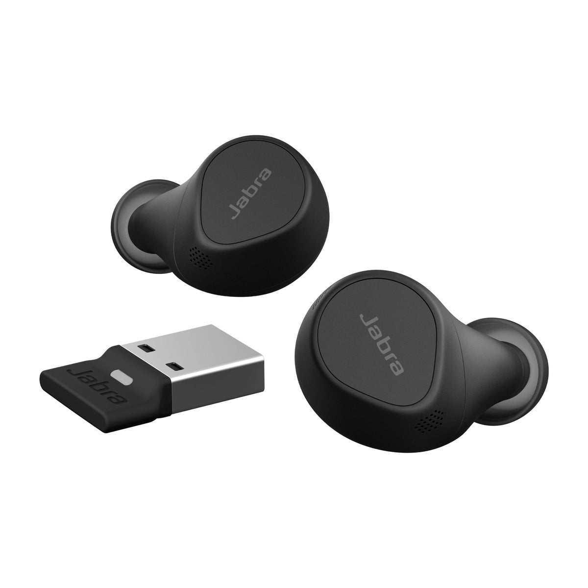 Jabra Evolve2 Buds USB-A MS Earbuds (20797-999-999) (2 Years Manufacture Local Warranty In Singapore) product image