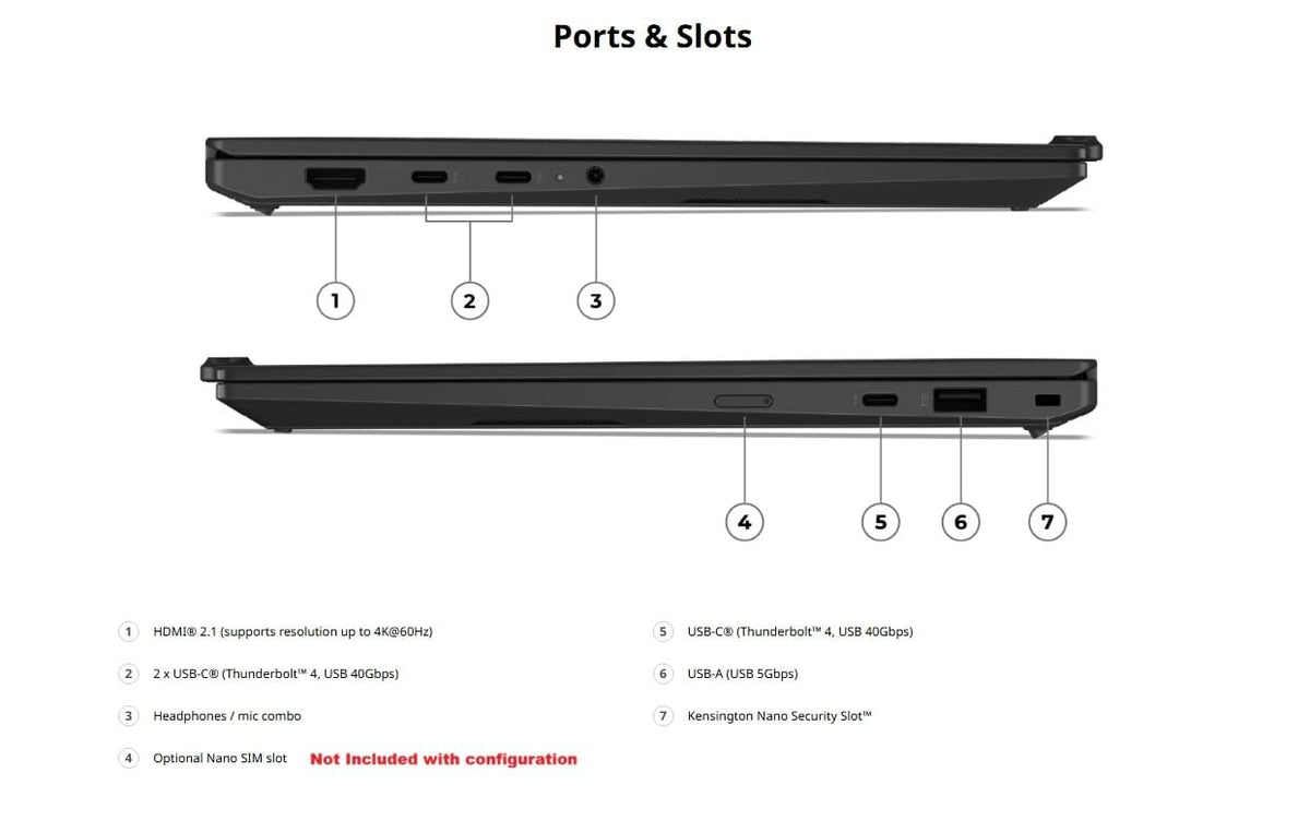Lenovo ThinkPad X1 Carbon Gen 14 (21V7007HSG) (3 Years Manufacture Local Warranty In Singapore) product image