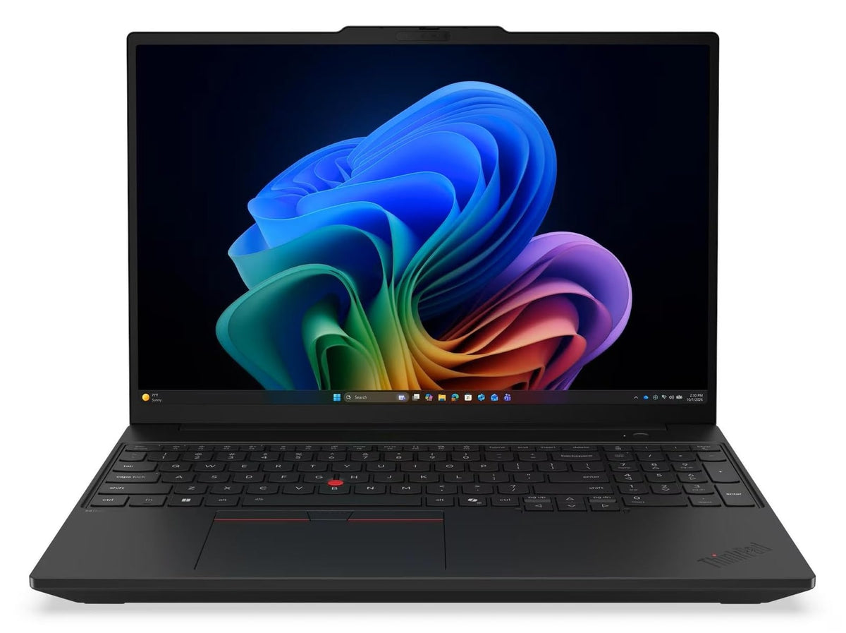 Lenovo ThinkPad T16 Gen 5 PTL: 16" WUXGA (1920x1200) IPS 400nits Anti-glare, 45% NTSC, 60Hz, DBEF5 Intel Core™ Ultra 7 356H (21WT000CSG) product image