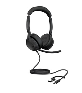 Jabra Evolve2 50 USB-C/A UC Stereo Headset (25089-989-799) (2 Years Manufacture Local Warranty In Singapore)