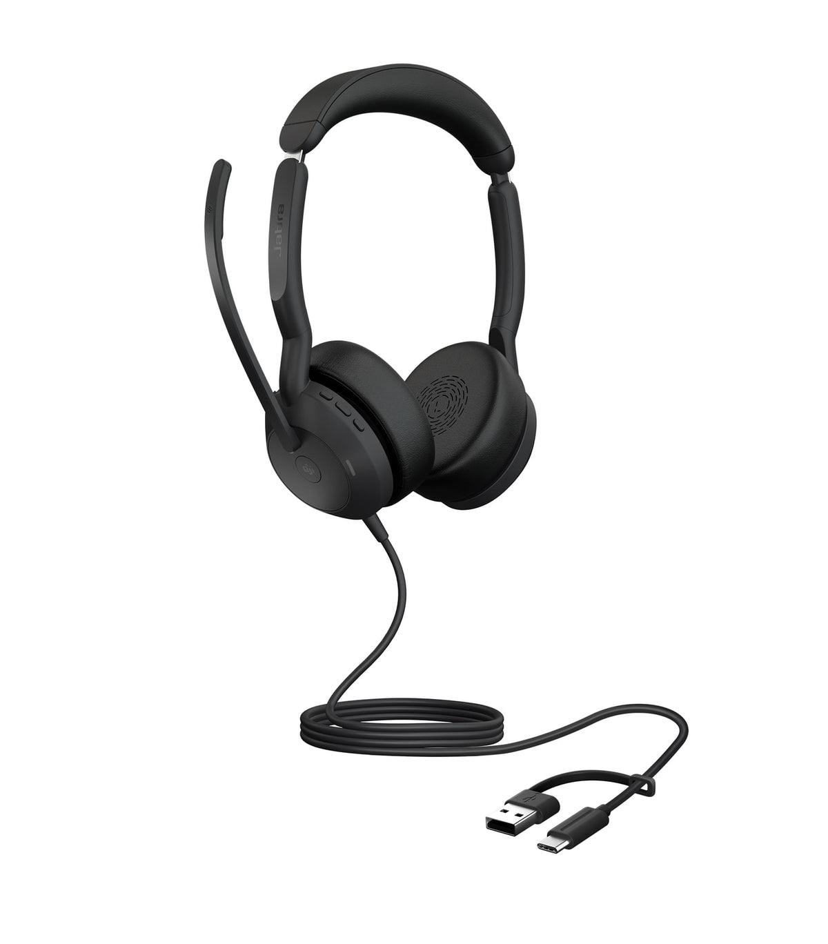 Jabra Evolve2 50 USB-C/A MS Stereo Headset (25089-999-799) (2 Years Manufacture Local Warranty In Singapore) product image