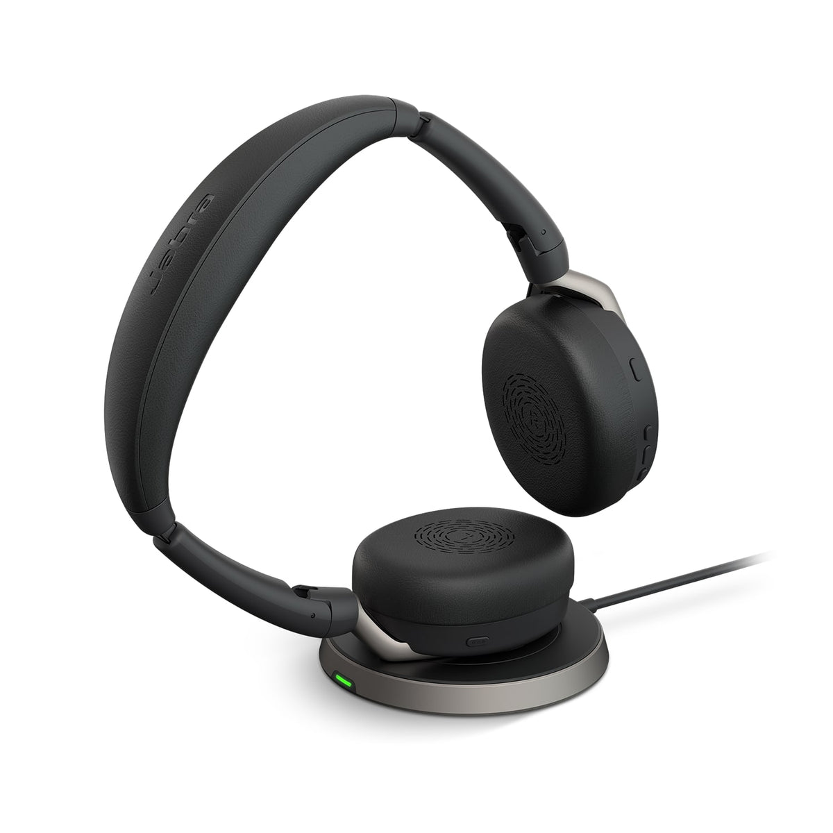 Jabra Evolve2 65 Flex USB-C MS Stereo Headset with Wireless Charging Pad (26699-999-889) (2 Years Manufacture Local Warranty In Singapore) product image