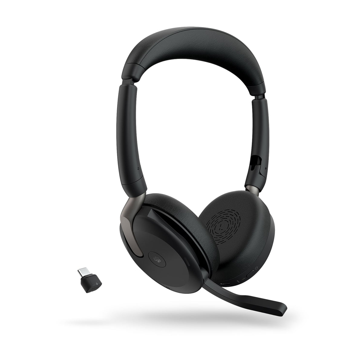 Jabra Evolve2 65 Flex USB-C MS Stereo Headset with Wireless Charging Pad (26699-999-889) (2 Years Manufacture Local Warranty In Singapore) product image
