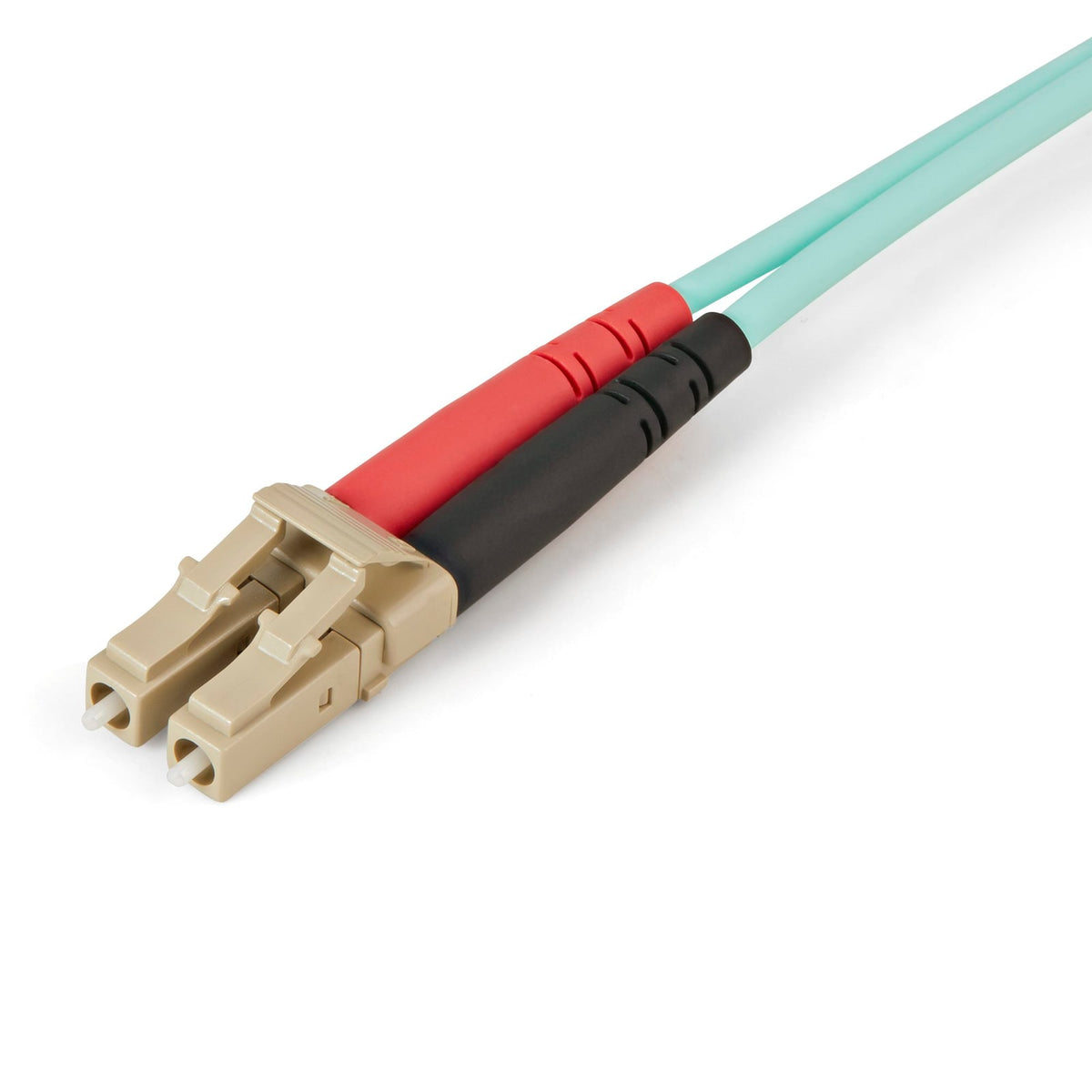 StarTech 5m OM4 Fiber Cable - LC Fiber Patch Cable - Aqua (450FBLCLC5) product image