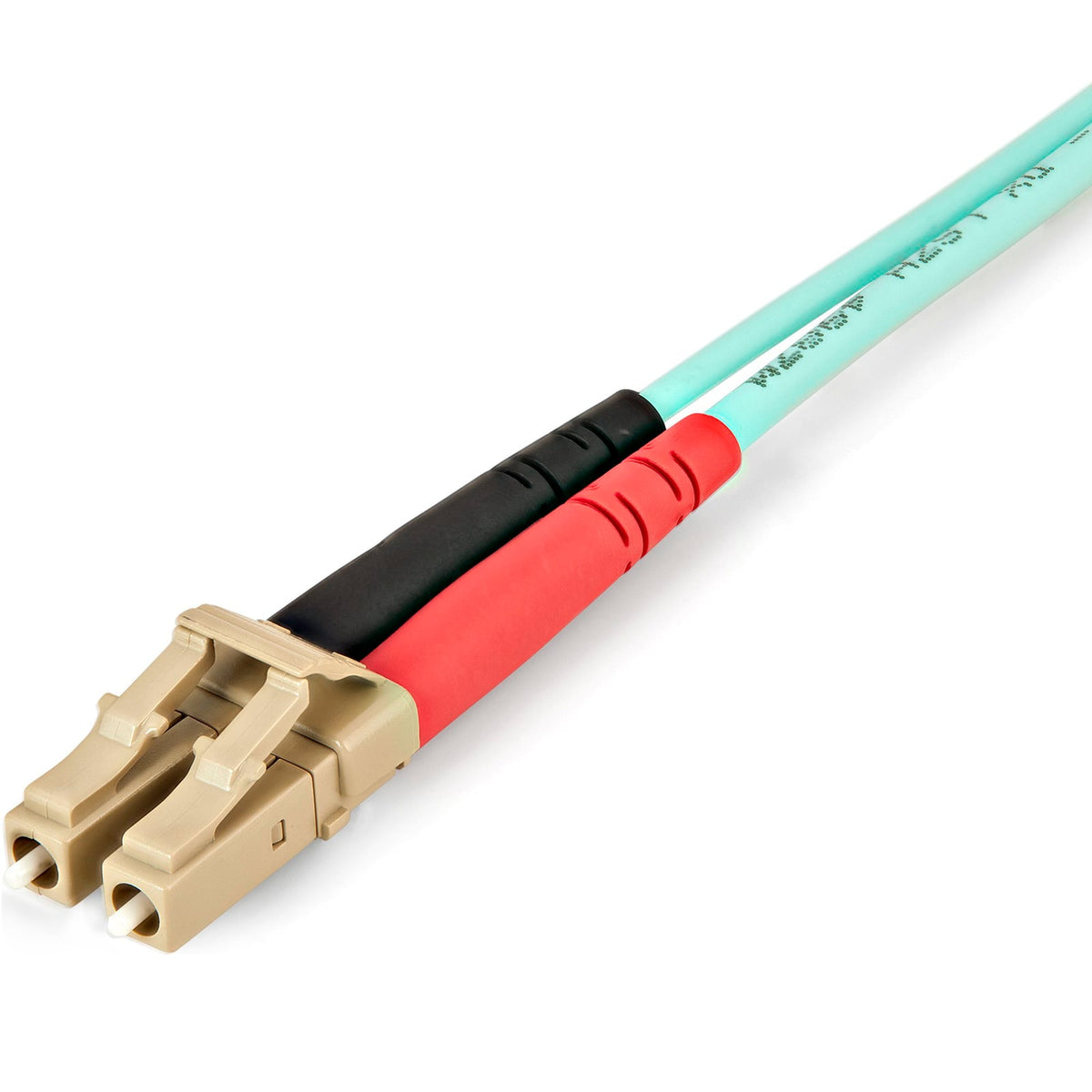 StarTech 5m OM4 Fiber Cable - LC Fiber Patch Cable - Aqua (450FBLCLC5) product image