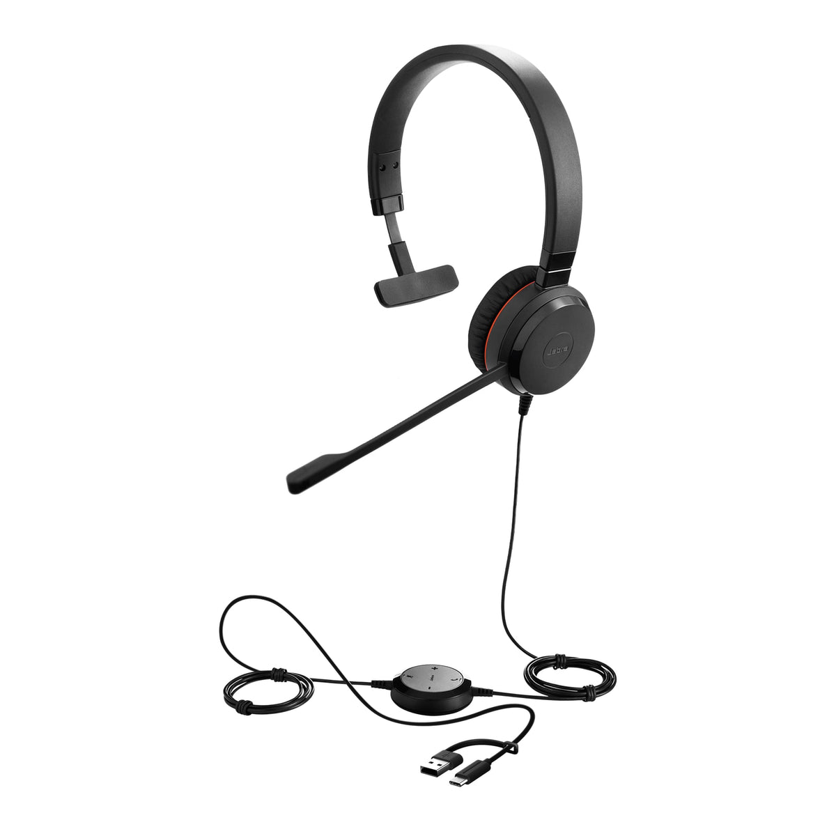 Jabra Evolve 20 SE USB-C/A UC Mono Headset (4993-829-469) product image