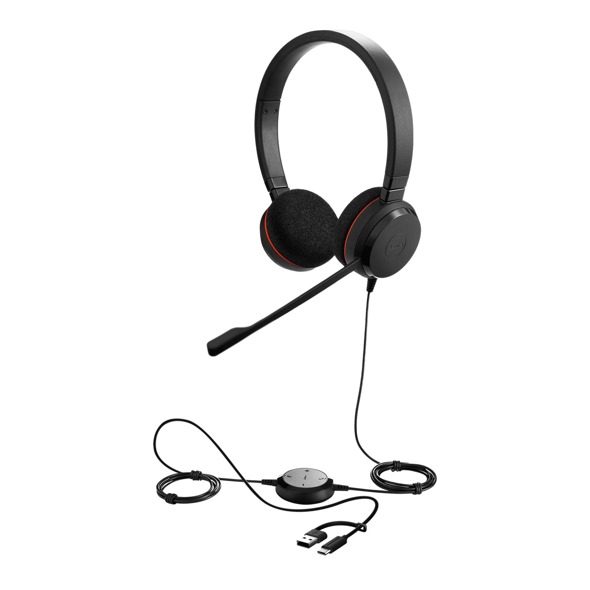 Jabra Evolve 20 USB-C/A UC Stereo Headset (4999-829-269) (2 Years Manufacture Local Warranty In Singapore) product image