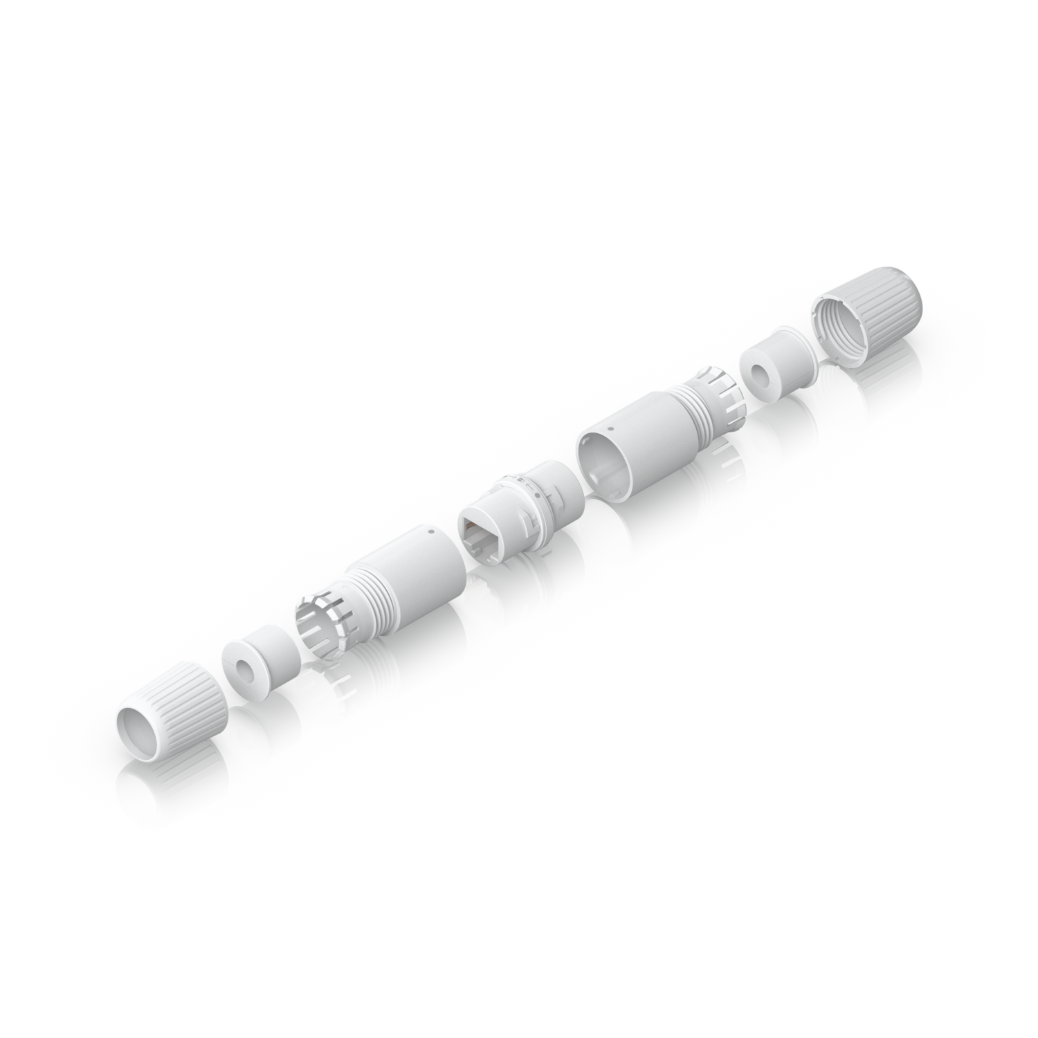 Ubiquiti RJ45 Inline Coupler Outdoor, 2-Pack UACC-RJ45-Coupler-C6A-Outdoor - product image 3