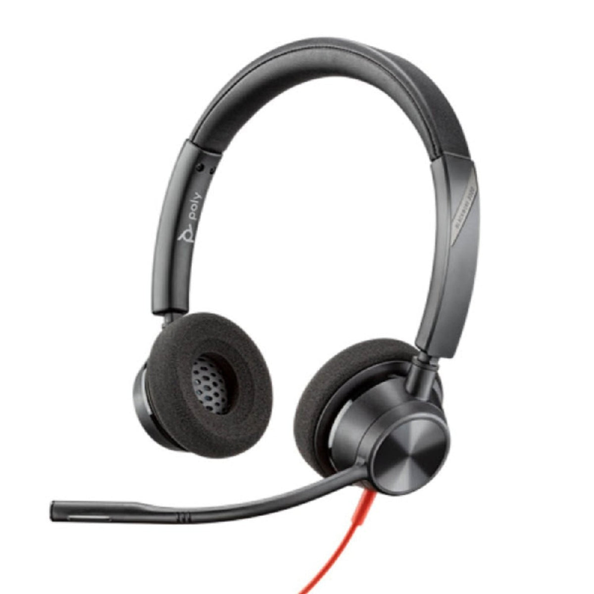 HP Poly Blackwire 3320 Stereo Microsoft Teams Certified USB-C Headset +USB-C/A Adapter (8X220AA) product image