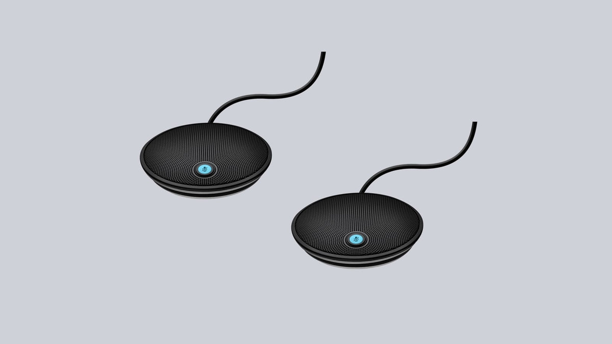 Logitech Group Expansion Microphones 2x Mic Pod 989-000171 (2 Years Manufacture Local Warranty In Singapore)-Promo Price While Stock Last product image