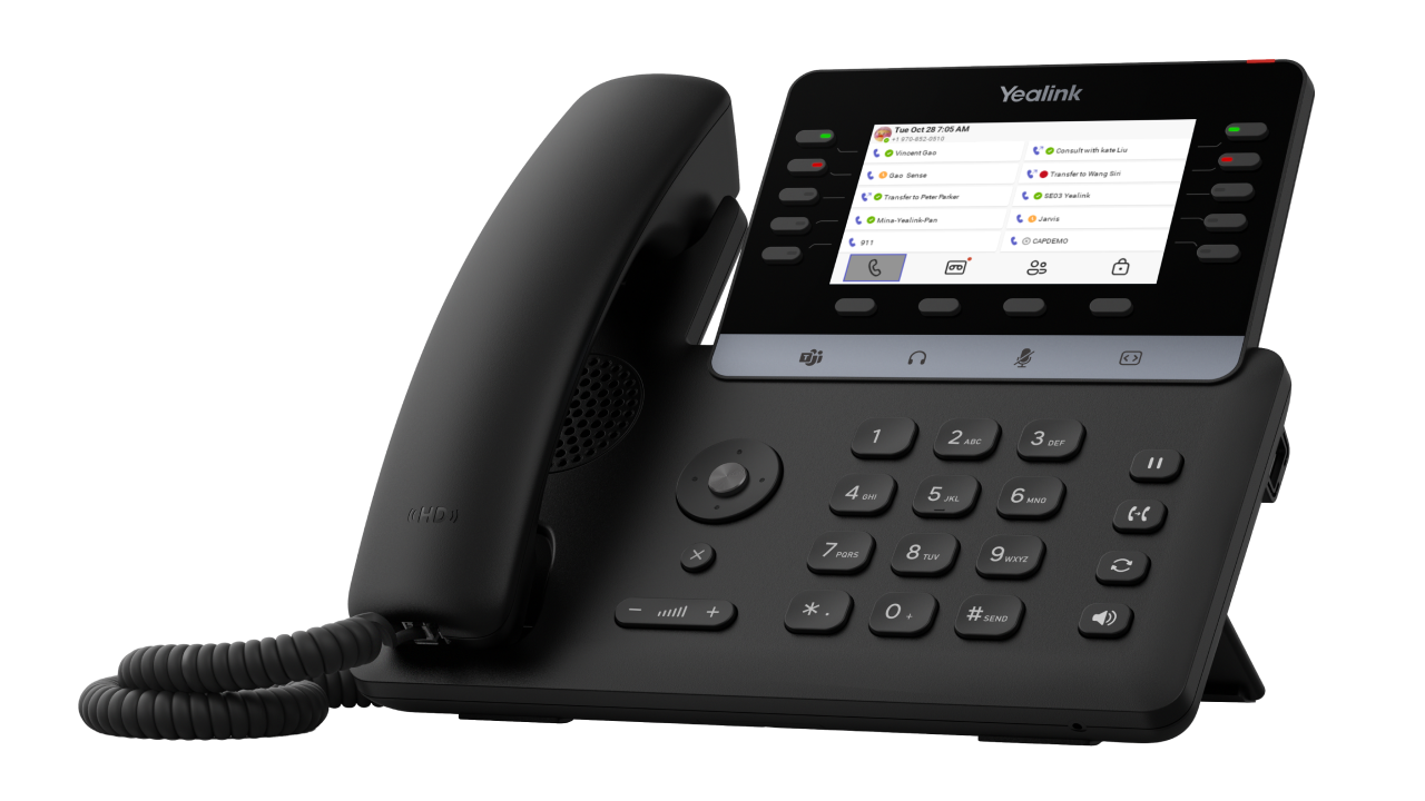 Yealink MP55 E2 Teams editions HD IP Phone (1 Year Manufacture Local Warranty In Singapore) (Pre-Order Lead Time 1-2 Weeks)