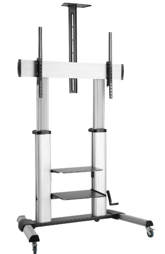 SGB129 Mobility TV Stand With Crank Handle ( 3 Years Warranty In Singapore )