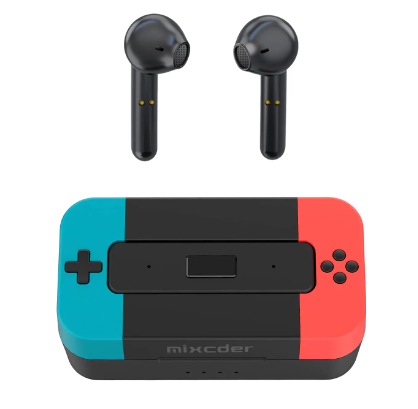 Mixcder G1 Wireless Gaming Earbuds with Microphone and Bluetooth Adapter for Switch PS4 PS5