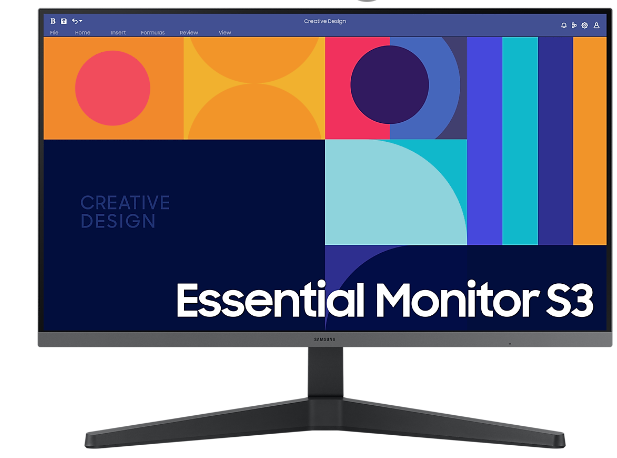 Samsung 27" Essential Monitor S3( LS27C330GAEXXS) (3 Years Manufacture Local Warranty In Singapore)