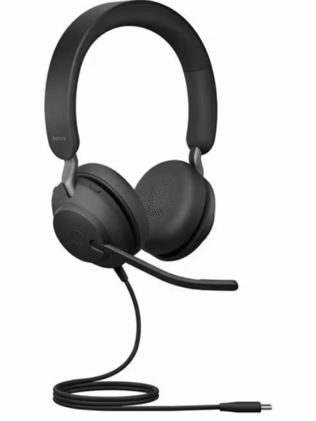Jabra Evolve2 40 SE Wired Stereo Headset USB-A (2 Years Manufacture Local Warranty In Singapore)