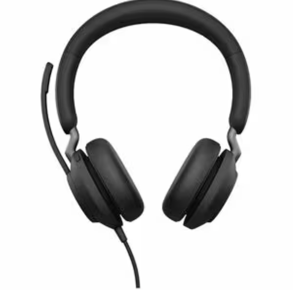 Jabra Evolve2 40 SE Wired Stereo Headset USB-A (2 Years Manufacture Local Warranty In Singapore)