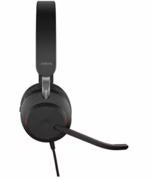 Jabra Evolve2 40 SE Wired Stereo Headset USB-A (2 Years Manufacture Local Warranty In Singapore)