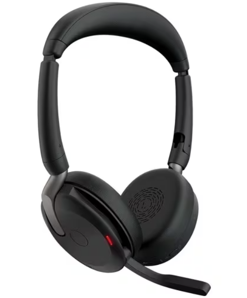Jabra Evolve2 65 Flex Wireless Stereo USB-A Headset -Noise Cancelling Microphone (2 Years Manufacture Local Warranty In Singapore)