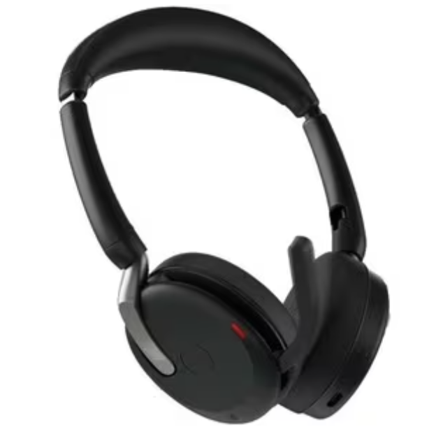 Jabra Evolve2 65 Flex Wireless Stereo USB-A Headset -Noise Cancelling Microphone (2 Years Manufacture Local Warranty In Singapore)