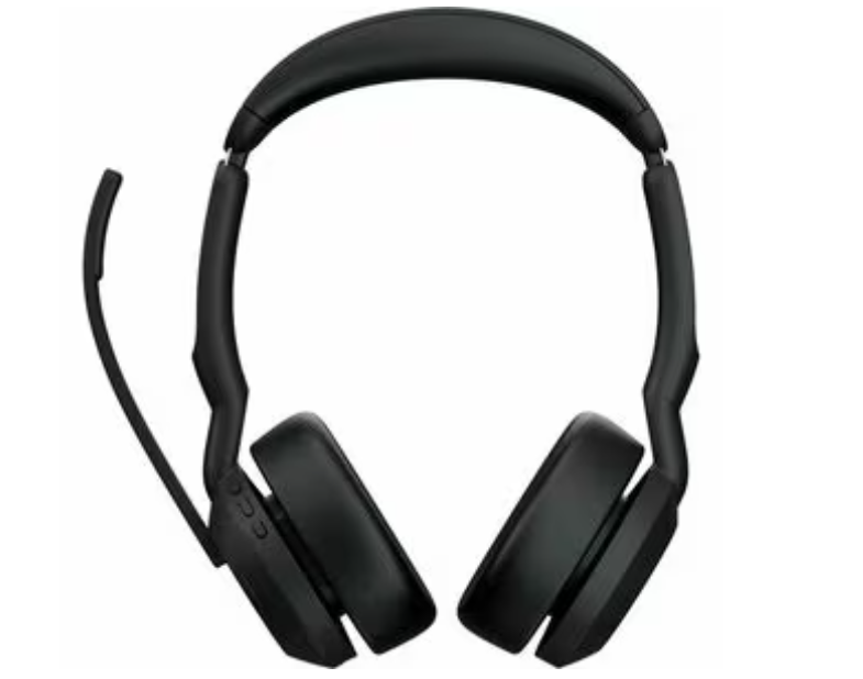 JABRA Evolve2 55 Stereo Wireless Headset With USB-A /USB-C  (2 Years Manufacture Local Warranty In Singapore)