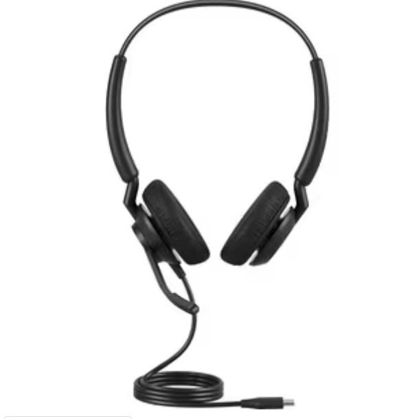 Jabra Engage 40- (Inline Link) Stereo Headset USB-A (2 Years Manufacture Local Warranty In Singapore)