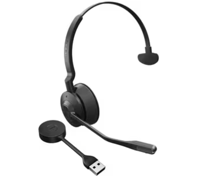 Jabra Engage 55 MS Wireless Mono Headset USB-A 9553-450-111 (2 Years Manufacture Local Warranty In Singapore)