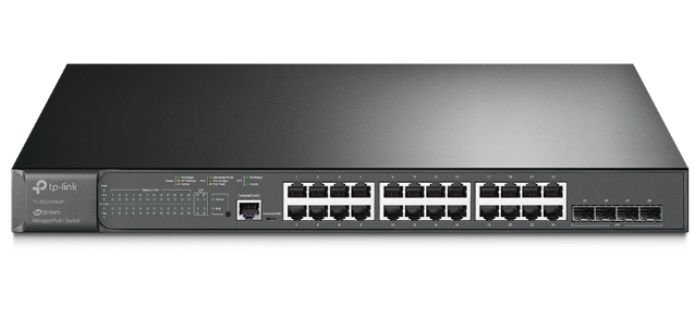 TP-LINK JetStream 28-Port Gigabit L2+ Managed Switch with 24-Port PoE+ (TL-SG3428MP) (3 Years Manufacture Local Warranty In Singapore)