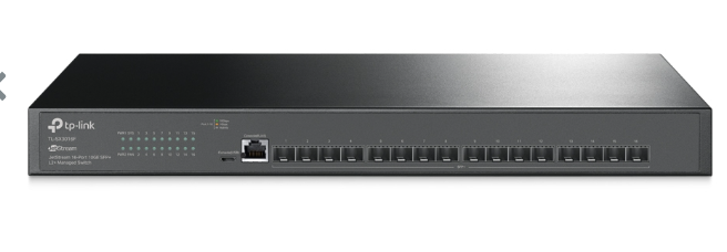 TP-LINK JetStream 16-Port 10GE SFP+ L2+ Managed Switch (TL-SX3016F) (3 Years Manufacture Local Warranty In Singapore)