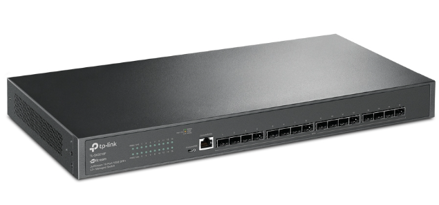 TP-LINK JetStream 16-Port 10GE SFP+ L2+ Managed Switch (TL-SX3016F) (3 Years Manufacture Local Warranty In Singapore)
