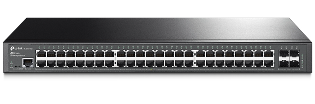 TP-LINK JetStream 48-Port Gigabit L2 Managed Switch with 4 SFP Slots (TL-SG3452)  (3 Years Manufacture Local Warranty In Singapore)