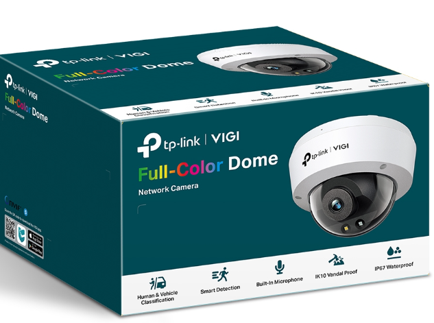 TP-LINK VIGI 4MP Full-Color Dome Network Camera (VIGI C240) (2 Years Manufacture Local Warranty In Singapore)