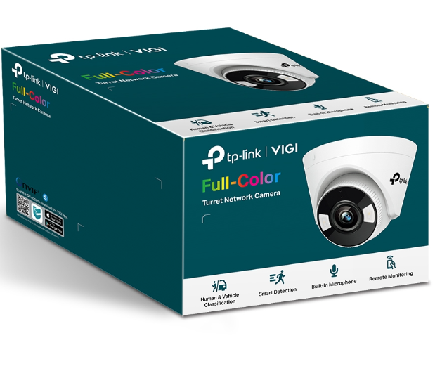 TP-LINK VIGI 5MP Full-Color Turret Network Camera (VIGI C450) (2 Years Manufacture Local Warranty In Singapore)