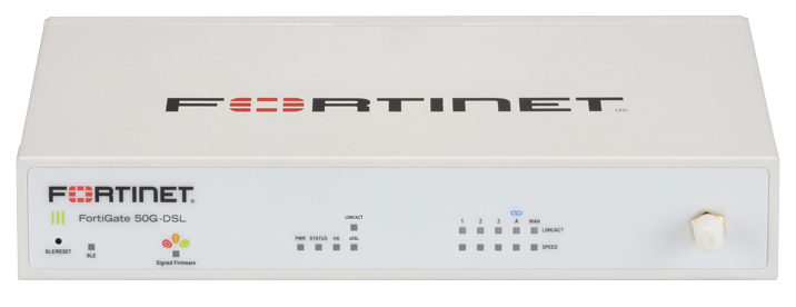Fortinet FortiGate 50G-DSL UTP Firewall with Bundled Subscription (Loc
