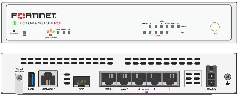 Fortinet FortiGate 51G-SFP-PoE UTP Firewall with Bundled Subscription (Local Warranty in Singapore)